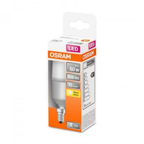 OSRAM OSRAM LED žárovka E14 Classic Stick matná 2700K 8W