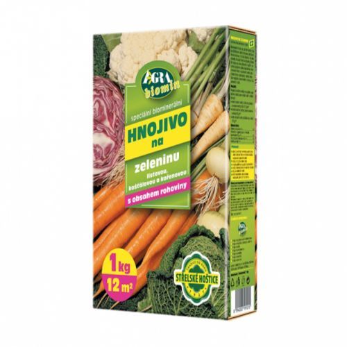 Hnojivo - koncentrát - Zelenina listová, košťálová a kořenová 1kg