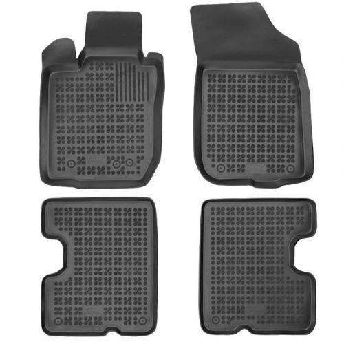 REZAW PLAST Gumové koberce se zvýšeným okrajem, Renault Dacia Logan Sedan, 2008->