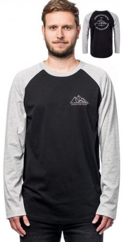 Tričko Horsefeathers Peaks LS black L