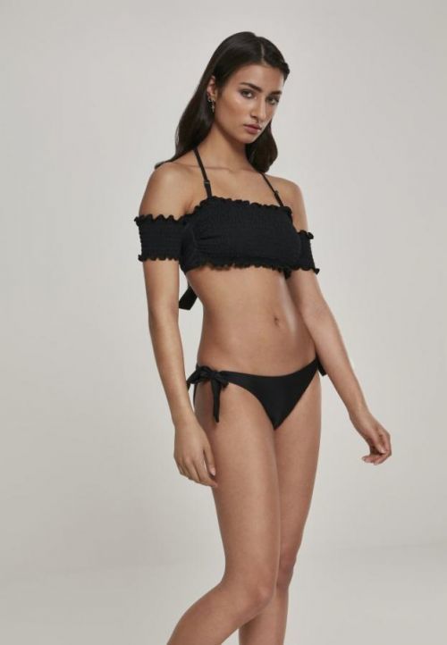 Ladies Smoked Bikini black L