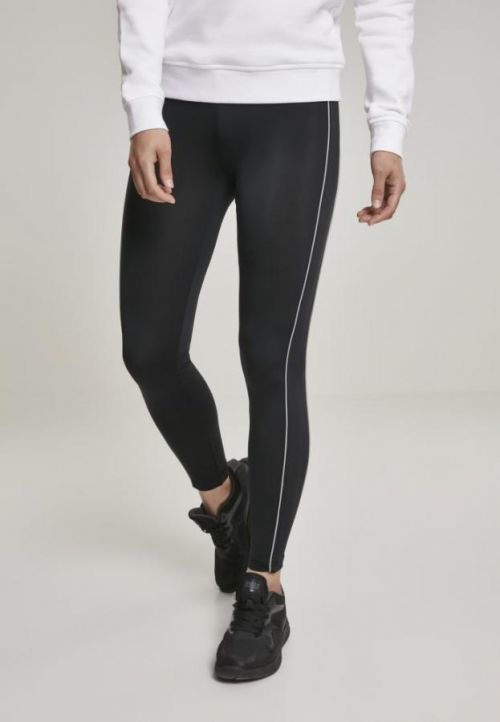 Ladies High Waist Reflective Leggins black 3XL