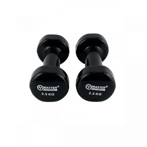 Vinylové činky MASTER 2 x 2,5 kg Master