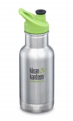 Dětská nerezová termolahev Klean Kanteen Insulated Kid Classic - brush stainless 355 ml