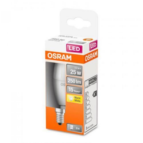 OSRAM OSRAM Classic B LED žárovka E14 3,3W 2 700 K matná