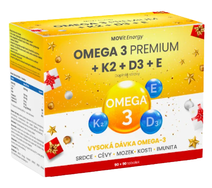 MOVit Energy  MOVit Omega 3 Premium+K2+D3+E,90+90tob.