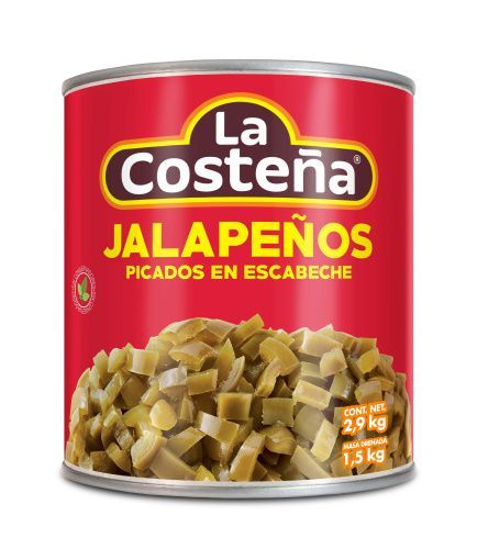 Jalapeno Picado Kostičky 2,9 kg