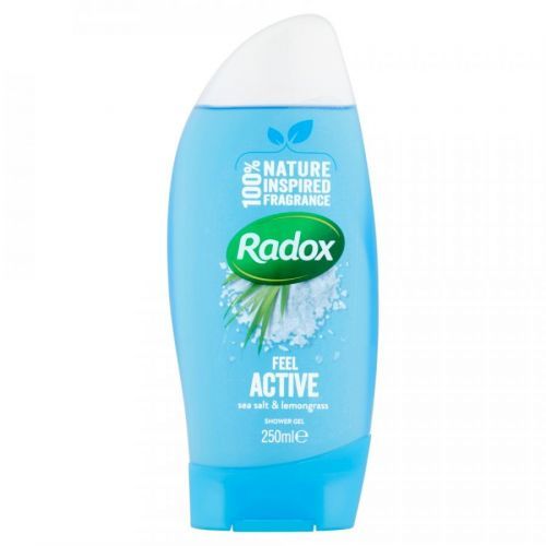 Radox Feel Active Lemongrass & Sea Salt sprchový gel, 250 ml