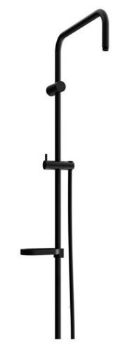 MEXEN Sprchová soupravax, hladká hadice 150cm, mýdlenka, černé 79391-70