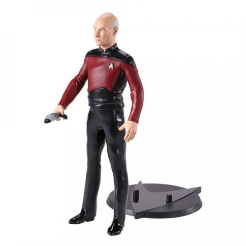Noble Collection | Star Trek The Next Generation - ohebná figurka Captain Picard 19 cm