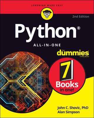 Python All-In-One for Dummies (Shovic John C.)(Paperback)