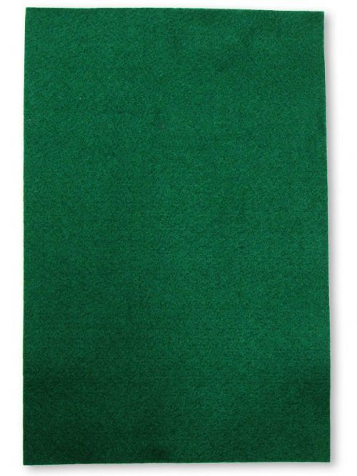 Folia - Max Bringmann Dekorační filc/plst Folia - 20 x 30 cm - 1 list - lesní zelená