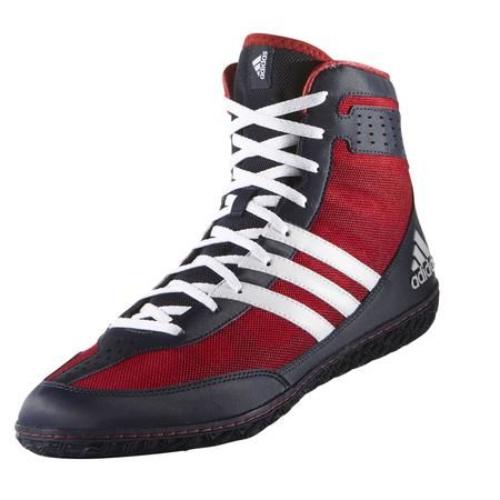 adidas Dětská Mat Wizard.3 zápasnická obuv - červená/modrá 3,5
