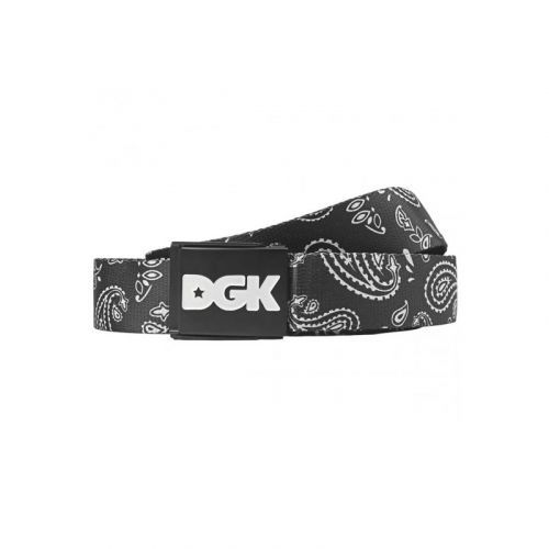 pásek DGK -  Paisley Scout Belt Black  (MULTI)