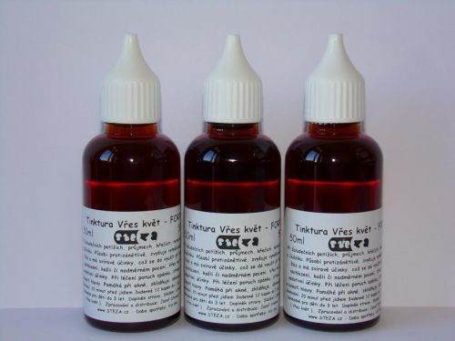 STEZA - Tinktura Vřes květ - FORTE 50 ml.