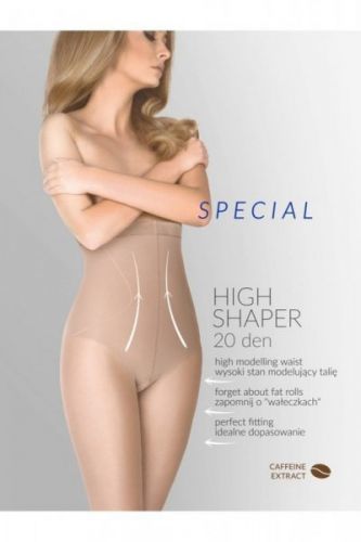 Gabriella 718 High shaper 20den Punčochové kalhoty 2 béžová