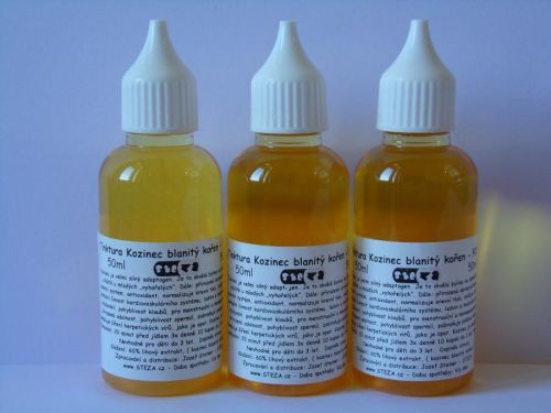 STEZA - Tinktura Kozinec blanitý kořen - FORTE 50 ml.