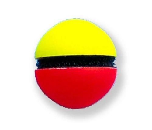 BUBENÍK - čihátko na suchý zip červeno-žluté 14mm