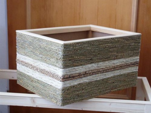 Zásuvka mořská tráva, pevná 43x32x24cm