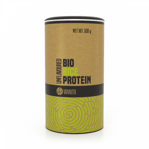 BIO Rýžový protein 500 g bez příchuti - GymBeam