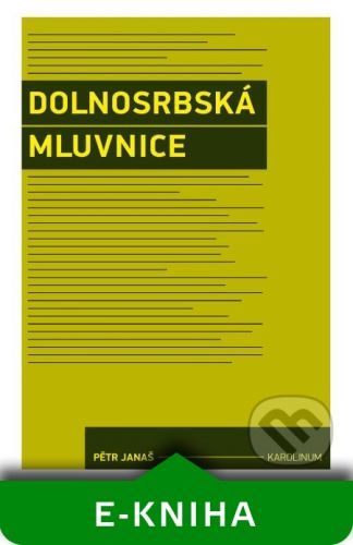 JANAŠ PĚTR Dolnosrbská mluvnice