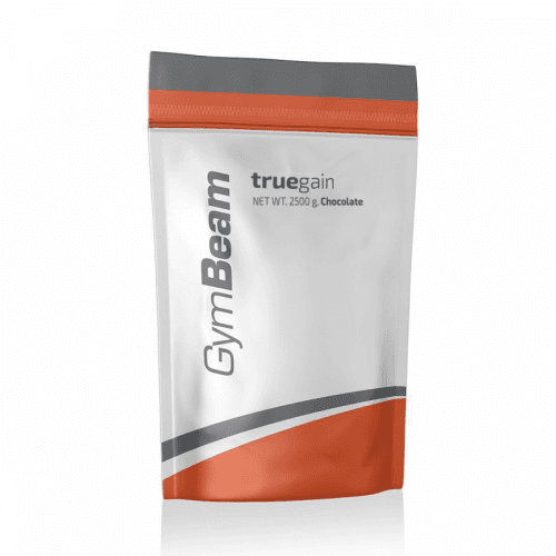 GymBeam Gainer True Gain jahoda 2500g