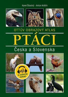 Ptáci Česka a Slovenska - Ottův obrazový atlas - Šťastný Karel;Krištín Anton, Vázaná