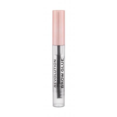 Makeup Revolution London Brow Glue 3 ml fixační gel na obočí pro ženy