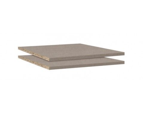 Set polic do skříně 43 cm 2 ks