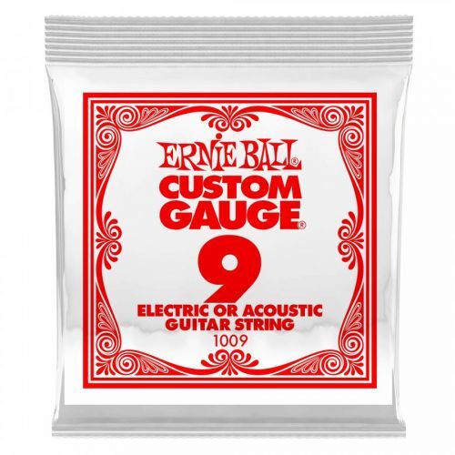 Ernie Ball Plain Steel Single .009