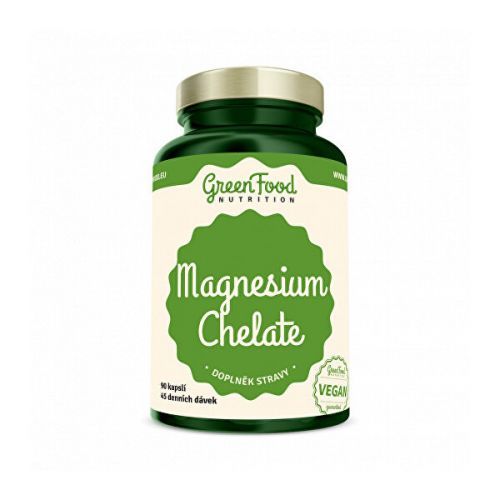 GreenFood Magnesium Chelát vegan 60 kapslí