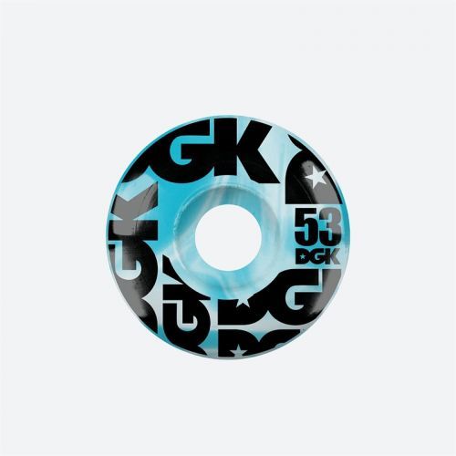 kolečka DGK -  Swirl Formula Wheels Blue  (MULTI) velikost: 53mm