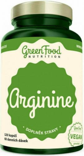 GreenFood Arginin vegan 120 kapslí