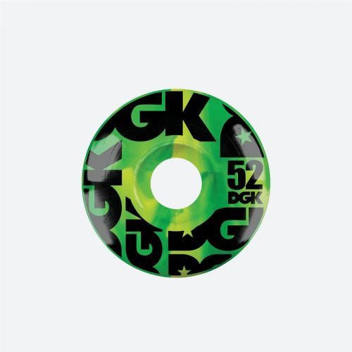 kolečka DGK -  Swirl Formula Wheels Green  (MULTI)