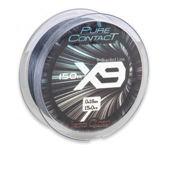 Iron Claw šňůra Pure Contact X9 0,24 mm/150 m šedá-1410324