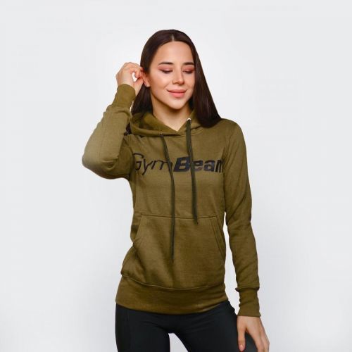 Dámská Mikina Athlete Military Green XL - GymBeam