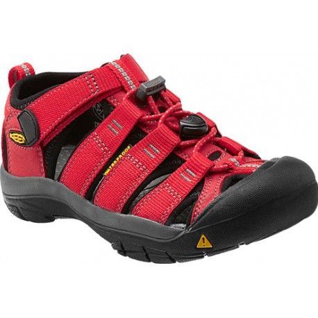 Keen Newport H2 Jr ribbon red/gargoyle dětské outdoorové sandály i do vody 39 EUR