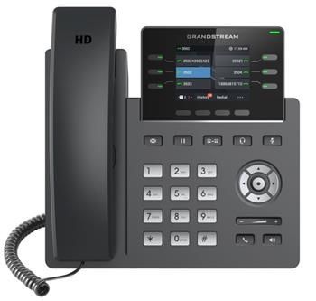Grandstream GRP2613 [VoIP telefon - 3x SIP účet, HD audio, 24 prog.tl.+6 předvoleb, 2xLAN 1Gbps (GRP2613)
