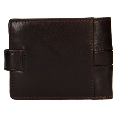 Lagen Pánská peněženka kožená 1997/T Tmavě hnědá