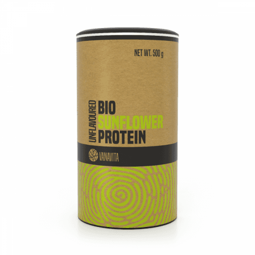 BIO Slunečnicový protein 500 g bez příchuti - GymBeam
