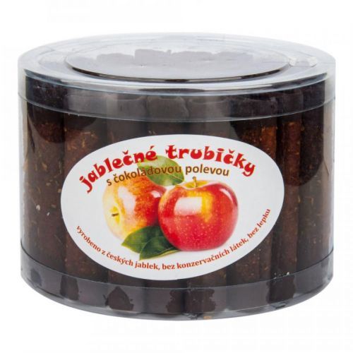 Trubičky jablečné s čokoládou dóza 450 g B. PRODUKT