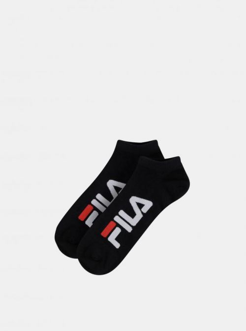 FILA 2 Pack Invisible Socks Black 35-38