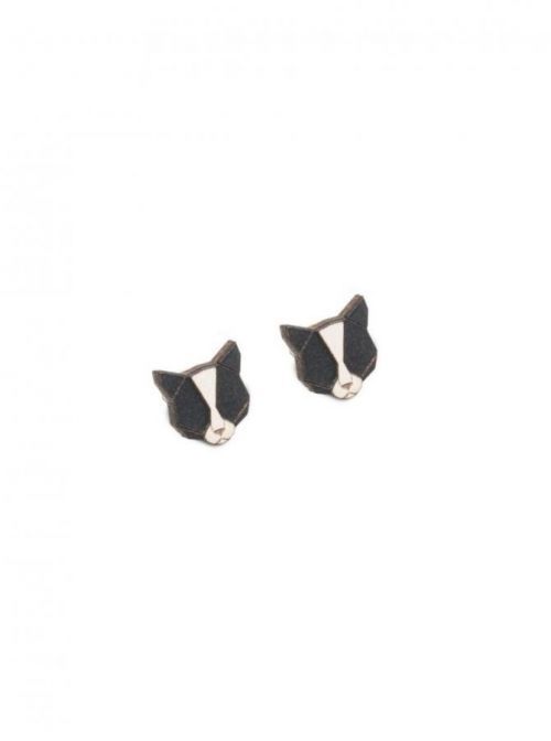 Black Cat Earrings