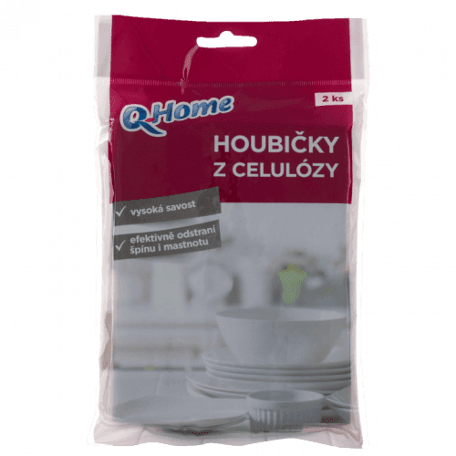Q-Home Houbičky z celulózy 2ks