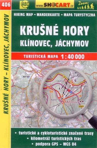 SHOCart 406 Krušné hory, Klínovec, Jáchymov 1:40 000 turistická mapa