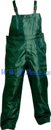 Rybářské zateplené nepromokavé kalhoty zelené