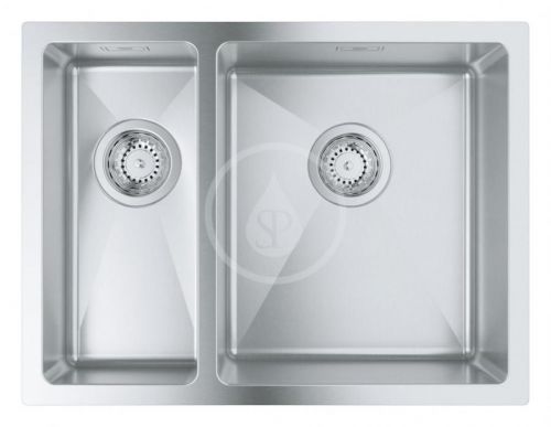 GROHE Dřezy Dřez K700, 595x450 mm, kartáčovaná nerez 31576SD1