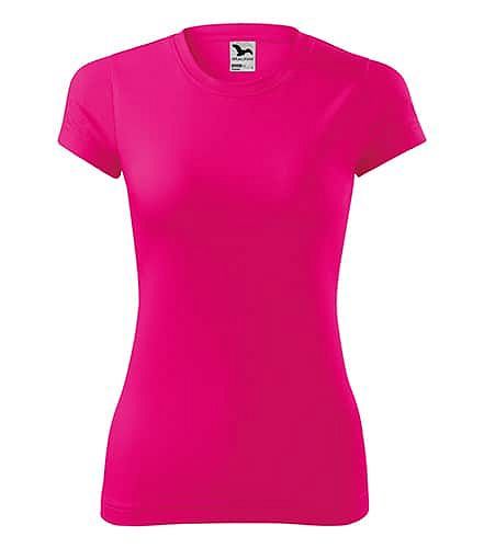 Fantasy dámské triko barva: růžová neon;velikost oblečení: L