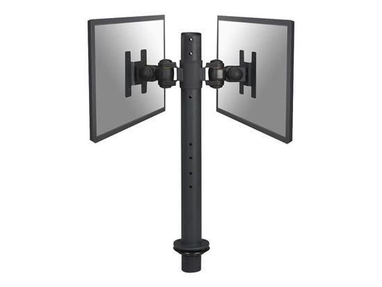 NewStar FPMA-D050DBLACK - Montáž na stůl pro 2 LCD displeje - černá - velikost obrazovky: 10