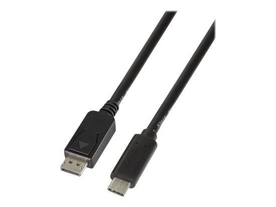 USB / DisplayPort kabel LogiLink [1x - 1x zástrčka DisplayPort] černá 3.0 m